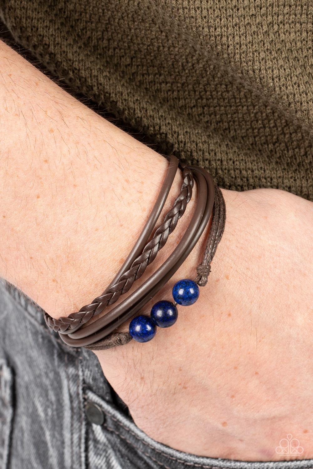 Paparazzi Accessories ❋Rest Easy - Blue Bracelet❋ Flat Rate Ship $4.50❋ - Image #2