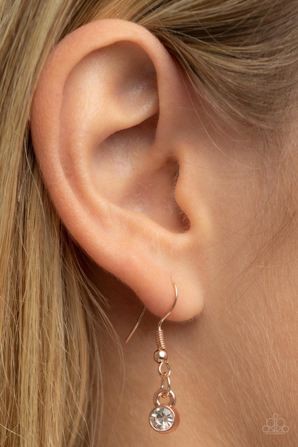 Paparazzi Accessories ❋Boom and COMBUST - Rose Gold Necklace❋ Flat Rate Ship $4.50❋ - Image #3