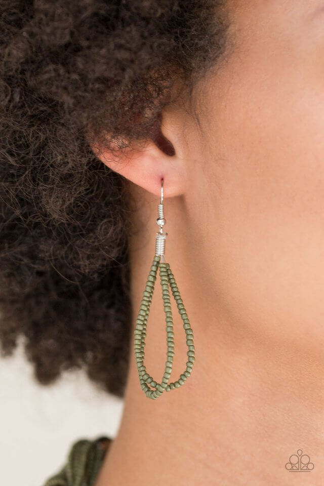 Paparazzi Accessories ❋A Standing Ovation - Green Necklace❋ Flat Rate Ship $4.50❋ - Image #3