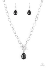 Load image into Gallery viewer, brought-to-you-by-blingflingbykat-so-sorority-black-necklace-paparazzi-accessories-