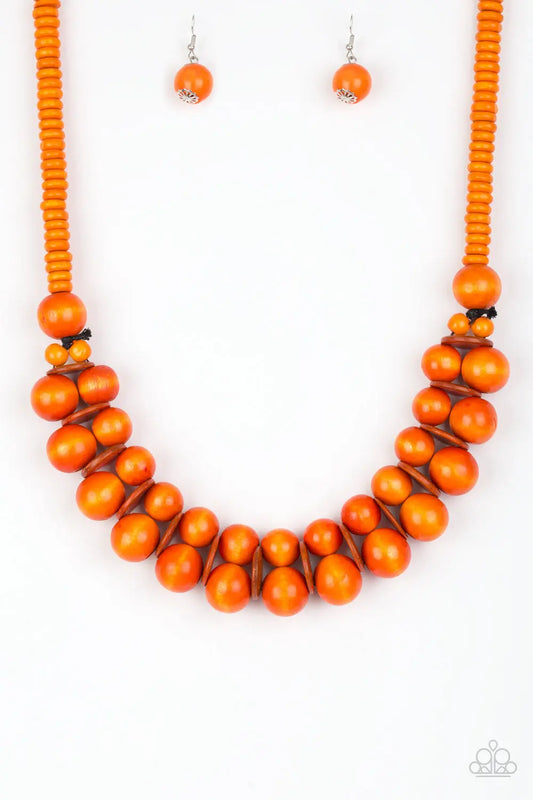 brought✽to✽you✽by✽blingflingbykat✽caribbean-cover-girl-orange-necklace✽paparazzi-accessories