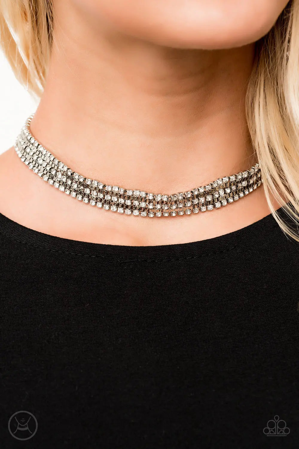 Paparazzi Accessories ✽ Full REIGN - White Necklace✽Flat Rate Ship $4.50✽ - Image #2