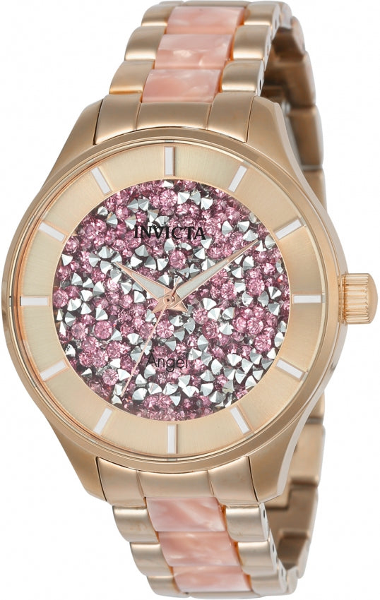 24663 - Invicta Angel Women's Watch - 40mm, Rose Gold, Pink (24663)
