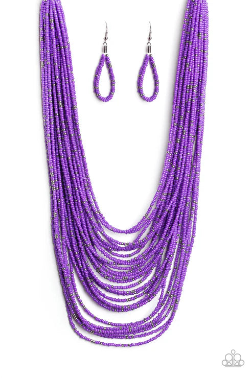 Paparazzi Accessories ✽ Rio Rainforest - Purple Necklace✽Flat Rate Ship $4.50✽