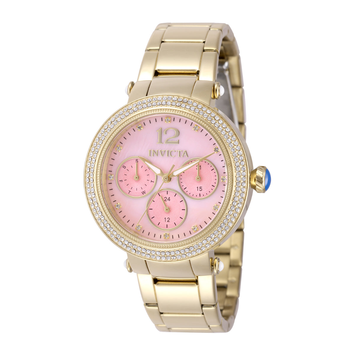 49813 - Invicta Bolt Women's Watch w/ Mother of Pearl Dial - 37mm, Gold (49813)
