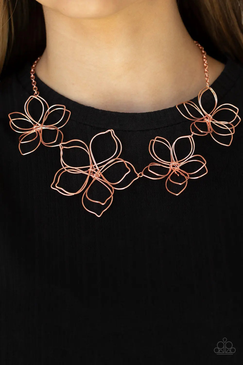 Paparazzi Accessories ❋Flower Garden Fashionista - Copper Necklace❋ Flat Rate Ship $4.50❋ - Image #2