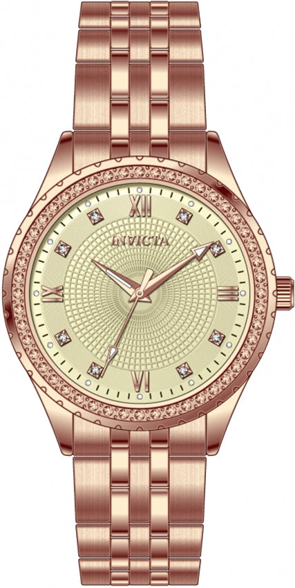 69234 - Invicta Wildflower Women's Watch - 33mm, Rose Gold (69234)