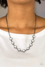 Load image into Gallery viewer, Paparazzi Accessories ❋Starlit Socials - Black Necklace❋ Flat Rate Ship $4.50❋ - Image #3
