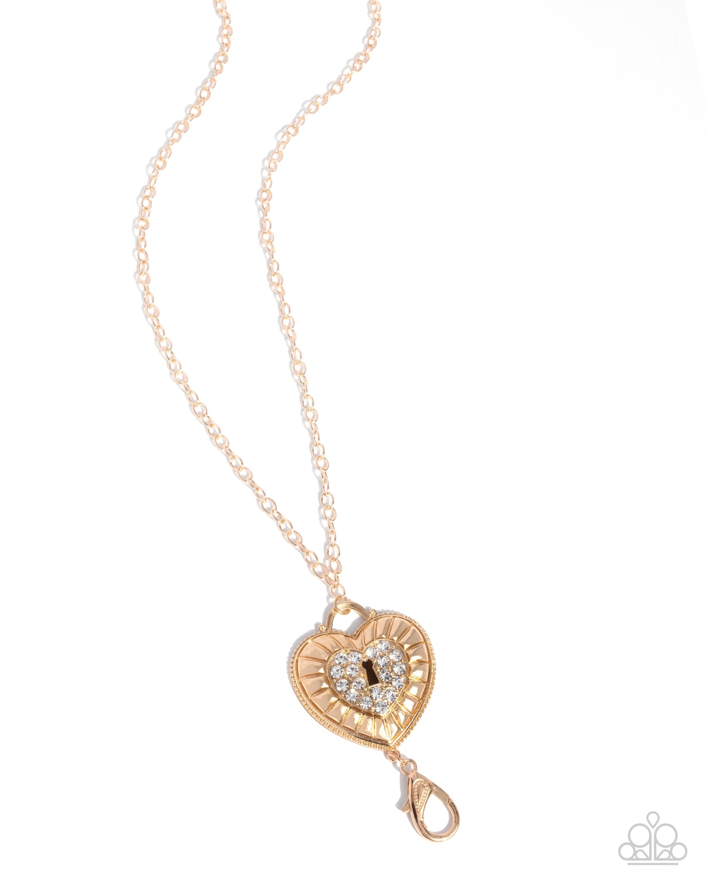 Panoramic Padlock - Gold