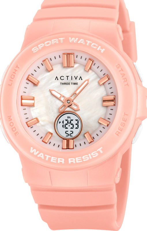 ACW2125-004 - Activa X Invicta Digital Unisex Watch - 43.2mm, Pink