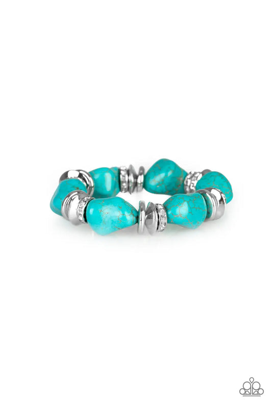 brought✽to✽you✽by✽blingflingbykat✽stone-age-stunner-blue-bracelet✽paparazzi-accessories