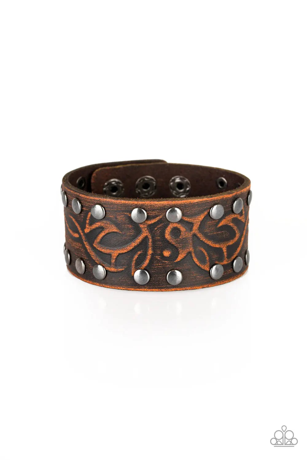 brought✽to✽you✽by✽blingflingbykat✽nature-guide-brown-bracelet✽paparazzi-accessories