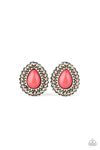 brought✽to✽you✽by✽blingflingbykat✽beaded-blast-pink-post earrings✽paparazzi-accessories