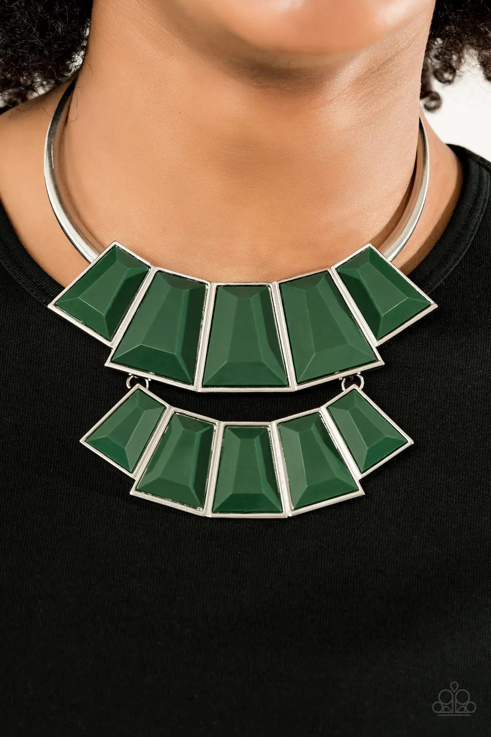 Paparazzi Accessories ✽ Lions, TIGRESS, and Bears - Green Necklace✽Flat Rate Ship $4.50✽ - Image #2