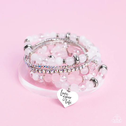 Paparazzi Accessories ✽ Optimistic Opulence - Pink ✽Flat Rate Ship $4.50✽ (Copy)