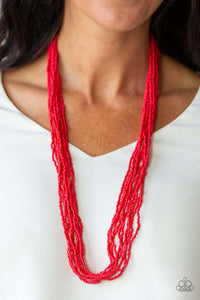 Paparazzi Accessories ✽ Congo Colada - Red Necklace✽Flat Rate Ship $4.50✽ - Image #2