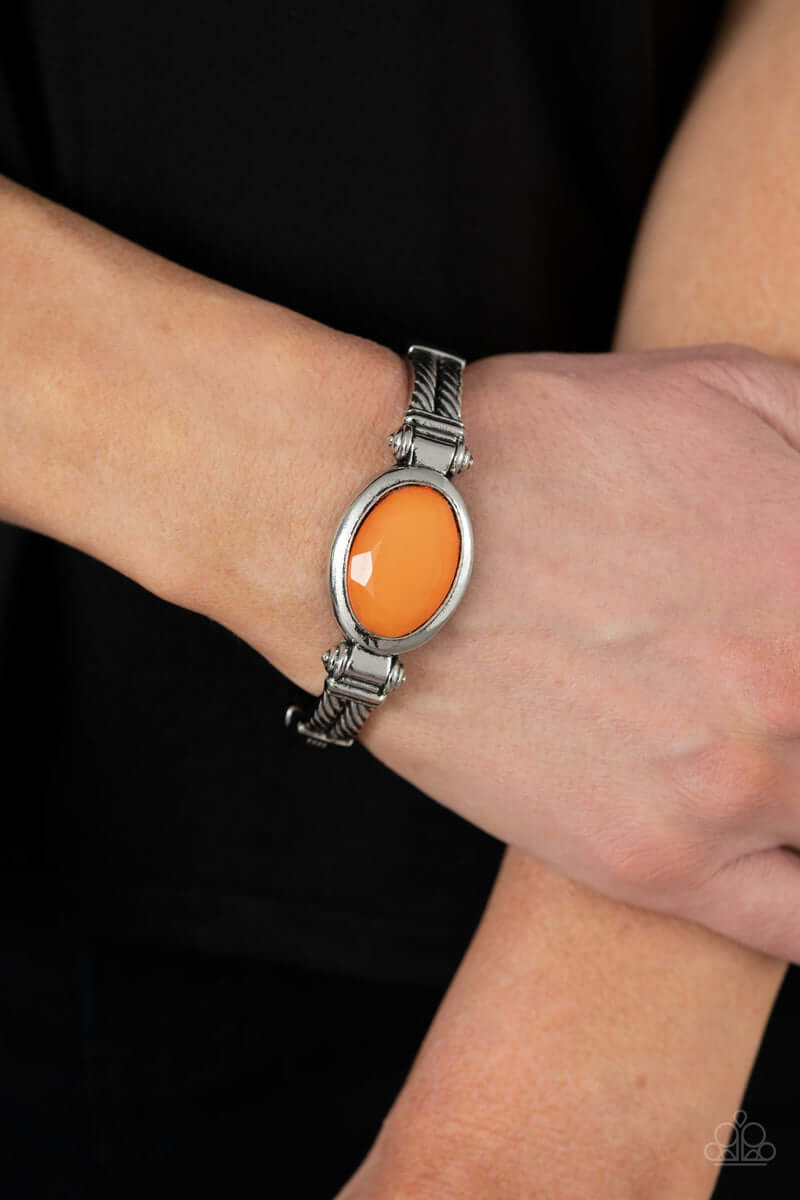 Paparazzi Accessories ❋Color Coordinated - Orange Bracelet❋ Flat Rate Ship $4.50❋ - Image #2