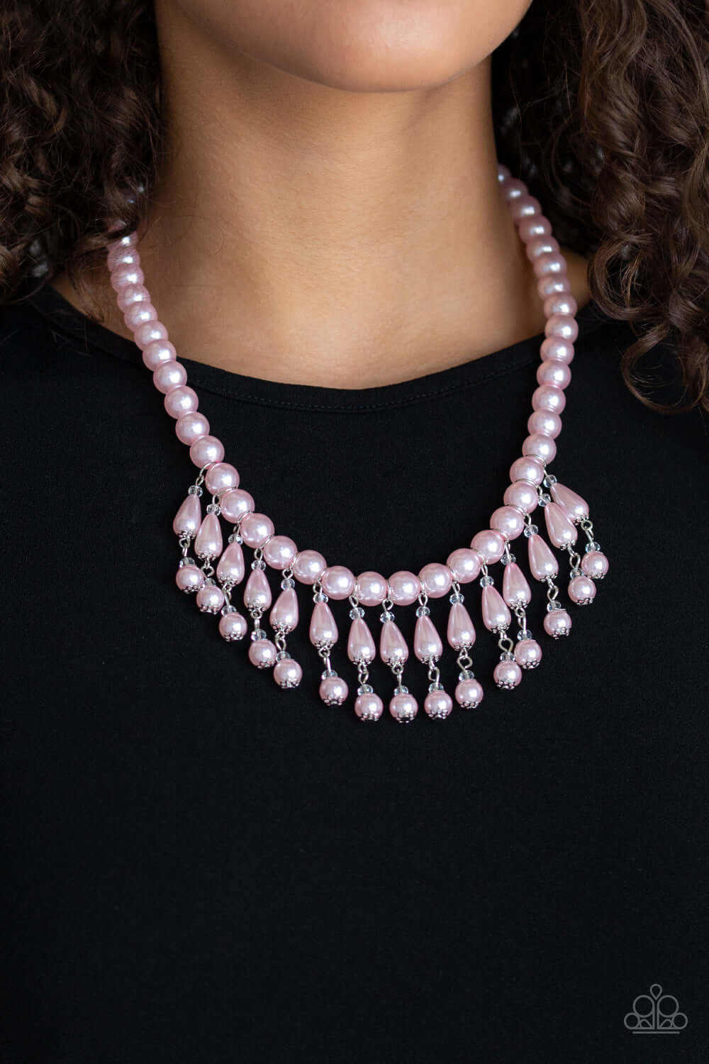 Paparazzi Accessories ✽ Miss Majestic - Pink Necklace✽Flat Rate Ship $4.50✽ - Image #2