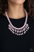 Load image into Gallery viewer, Paparazzi Accessories ✽ Miss Majestic - Pink Necklace✽Flat Rate Ship $4.50✽ - Image #2
