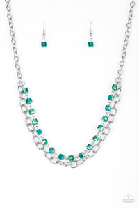 brought✽to✽you✽by✽blingflingbykat✽block-party-princess-green-necklace✽paparazzi-accessories