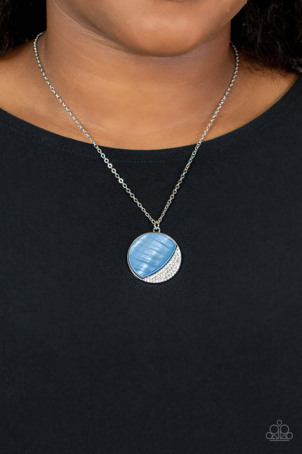 Paparazzi Accessories ❋Oceanic Eclipse - Blue Necklace❋ Flat Rate Ship $4.50❋ - Image #2
