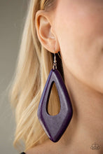 Load image into Gallery viewer, Paparazzi Accessories ✽ A SHORE Bet - Purple Earrings✽Flat Rate Ship $4.50✽
