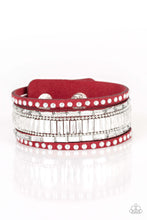 Load image into Gallery viewer, brought✽to✽you✽by✽blingflingbykat✽rock-star-rocker-red✽paparazzi-accessories
