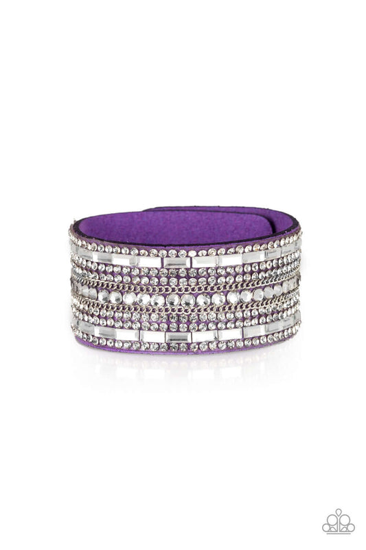 brought✽to✽you✽by✽blingflingbykat✽rebel-radiance-purple-bracelet✽paparazzi-accessories
