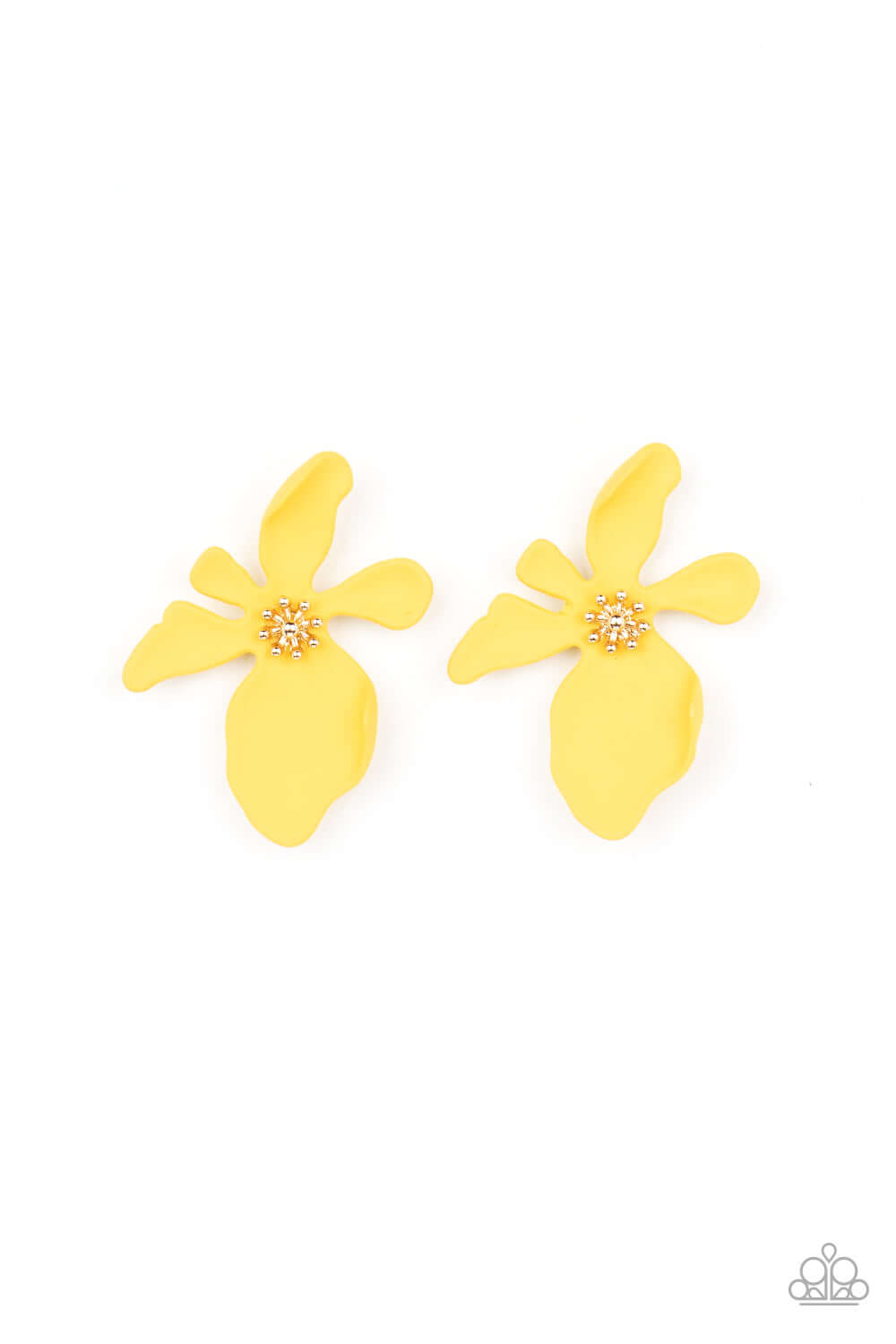 brought-to-you-by-blingflingbykat-hawaiian-heiress-yellow-post earrings-paparazzi-accessories-