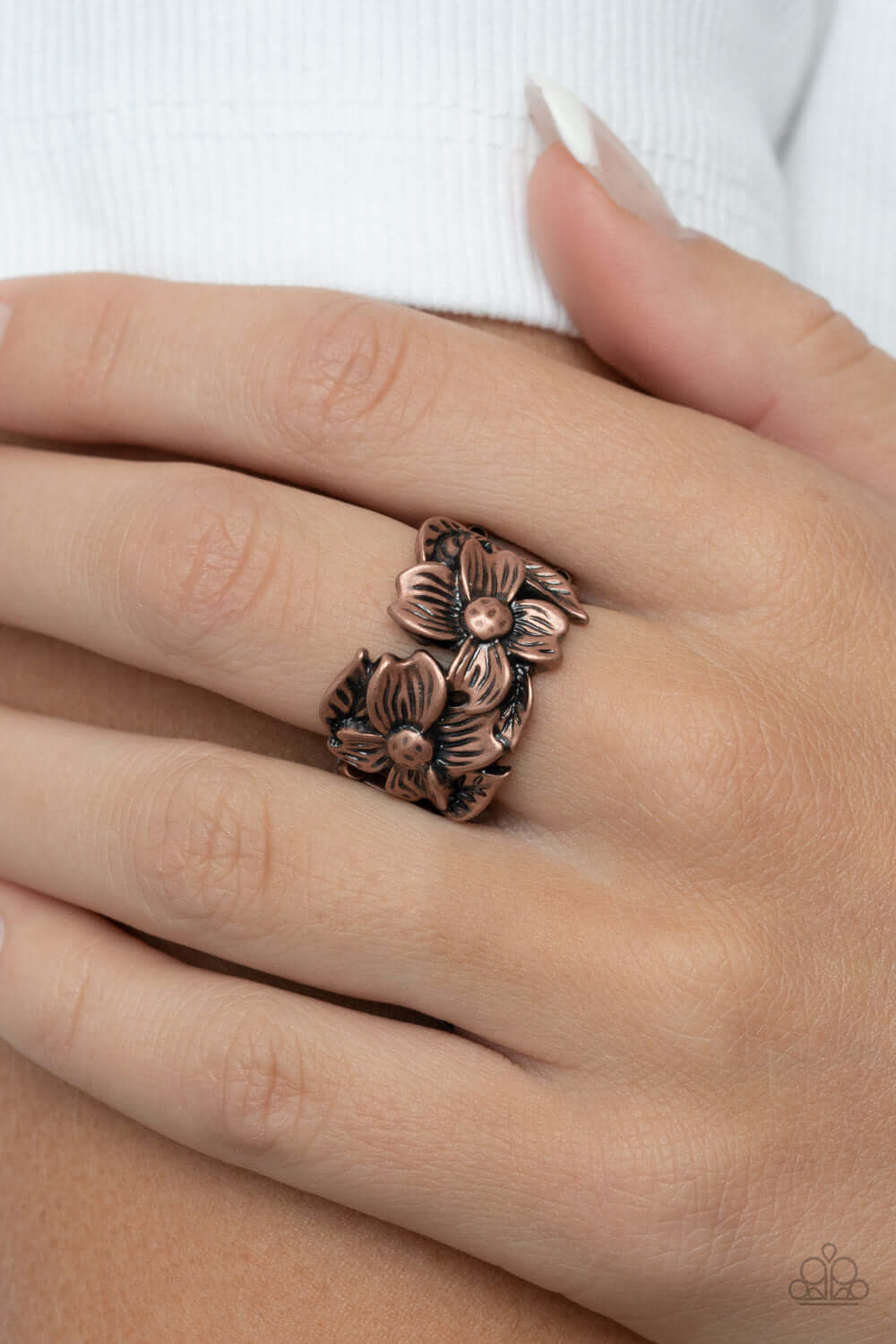 Paparazzi Accessories ❋Island Eden - Copper Ring❋ Flat Rate Ship $4.50❋ - Image #2