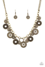 Load image into Gallery viewer, brought-to-you-by-blingflingbykat-meadow-masquerade-brass-necklace-paparazzi-accessories-
