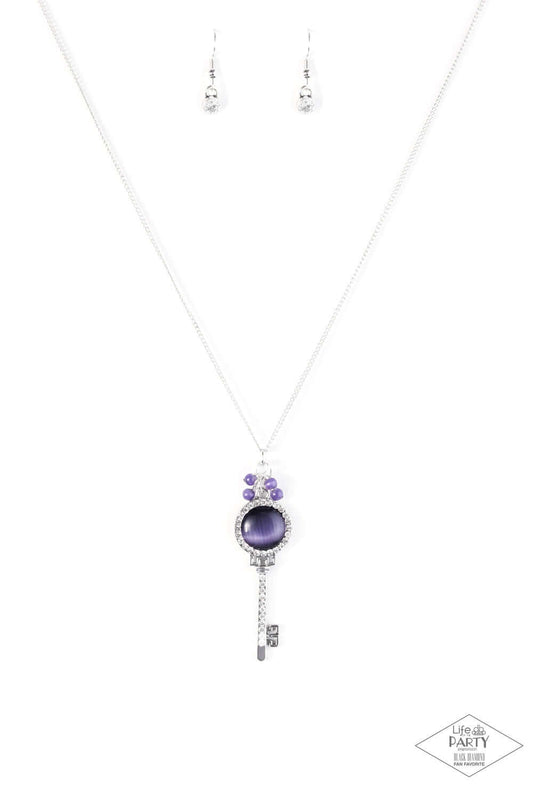 brought✽to✽you✽by✽blingflingbykat✽unlock-every-door-purple-necklace✽paparazzi-accessories