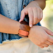 Load image into Gallery viewer, Paparazzi Accessories ❋Natural Nirvana - Copper Bracelet❋ Flat Rate Ship $4.50❋ - Image #3
