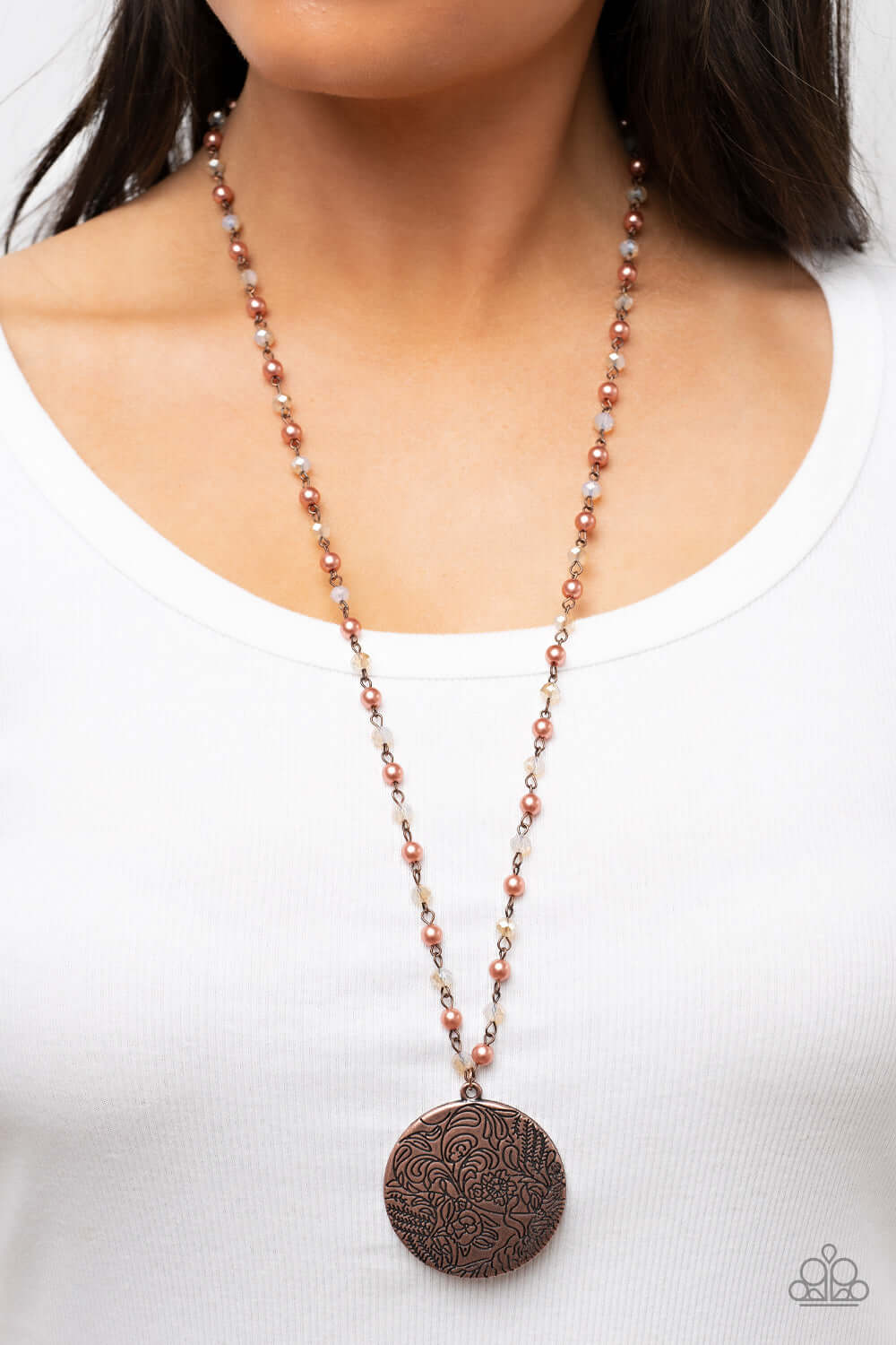 Paparazzi Accessories ❋Secret Cottage - Copper Necklace❋ Flat Rate Ship $4.50❋ - Image #2