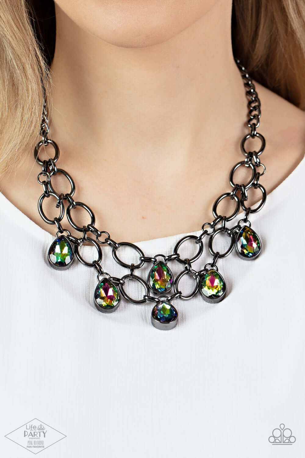 Paparazzi Accessories ❋Show-Stopping Shimmer - Multi Necklace❋ Flat Rate Ship $4.50❋ - Image #2