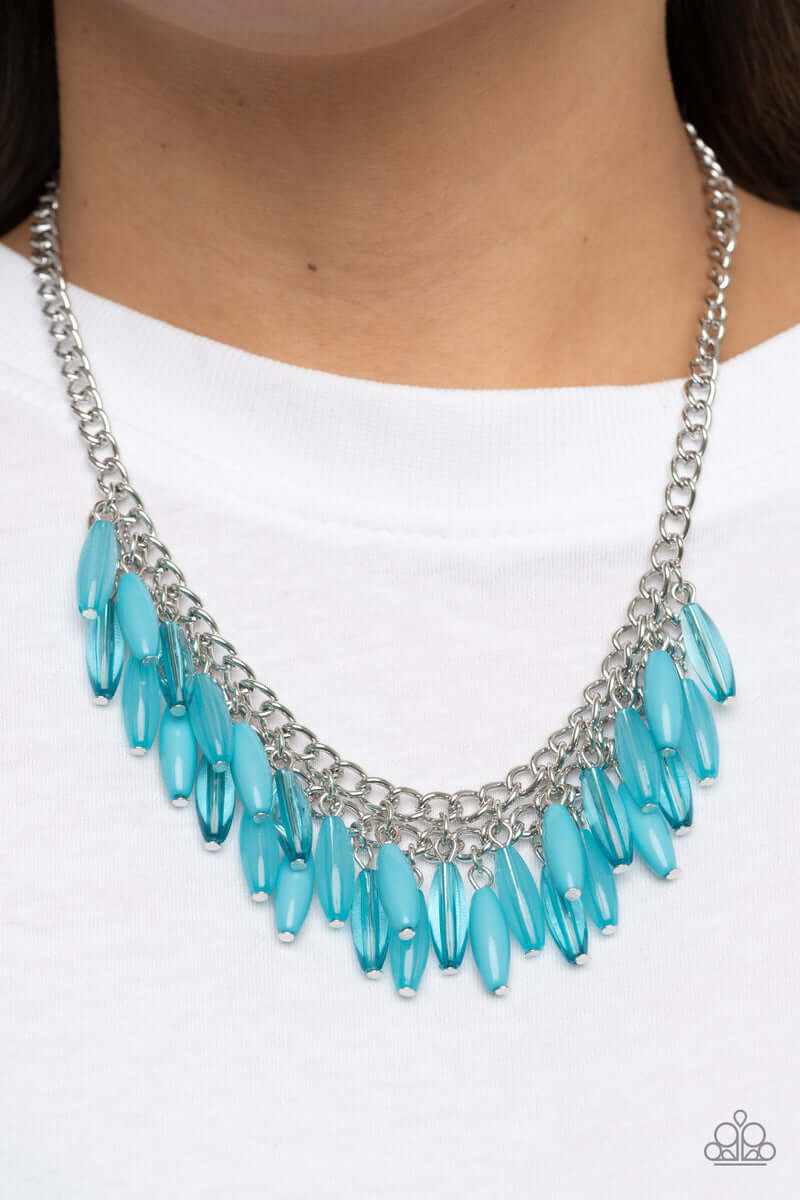 Paparazzi Accessories ❋Beach House Hustle - Blue Necklace❋ Flat Rate Ship $4.50❋ - Image #2