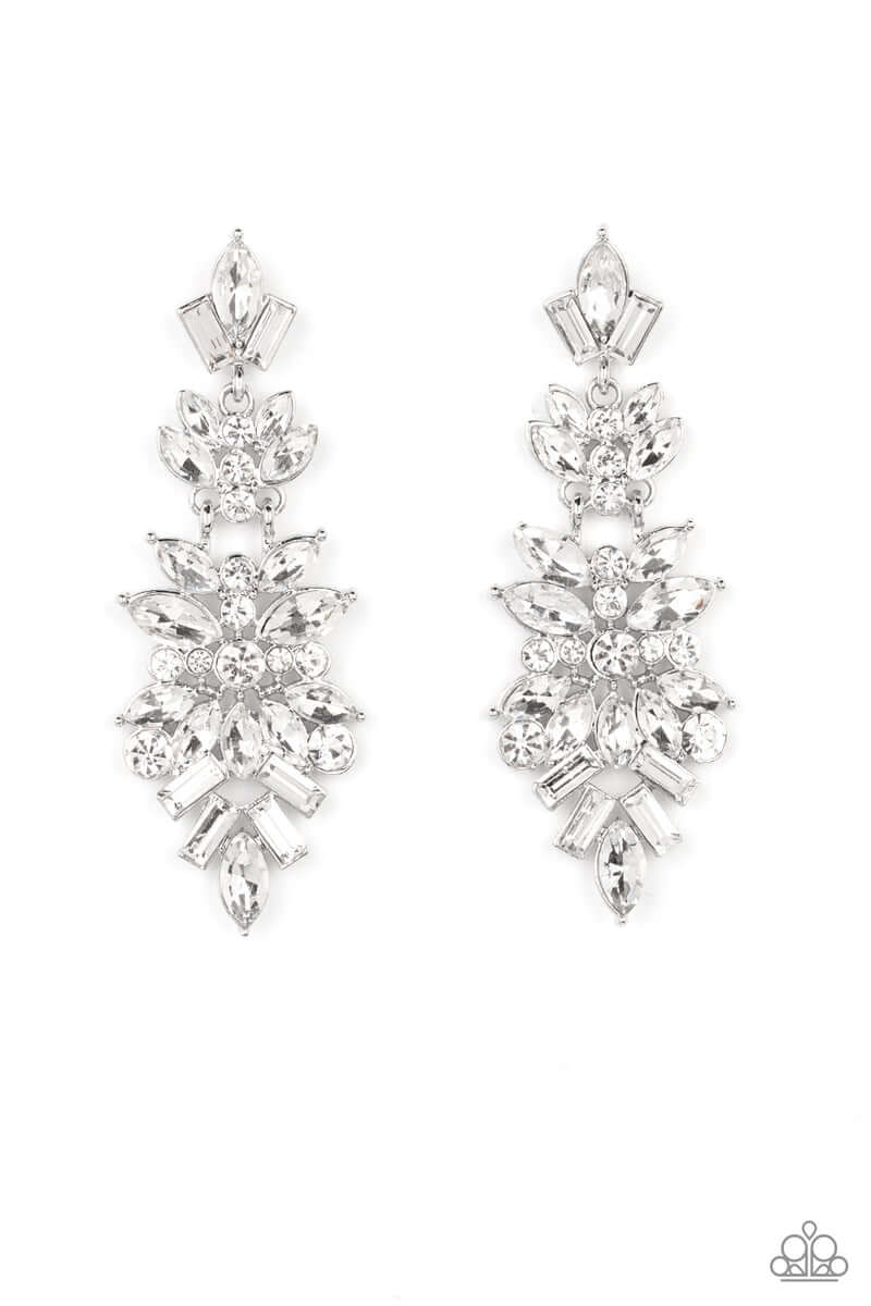 brought-to-you-by-blingflingbykat-frozen-fairytale-white-post earrings-paparazzi-accessories-