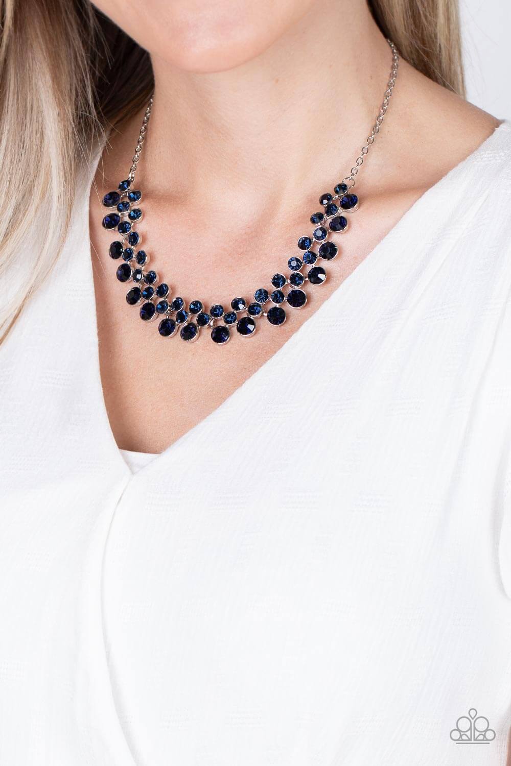 Paparazzi Accessories ❋Won The Lottery - Blue Necklace❋ Flat Rate Ship $4.50❋ - Image #2