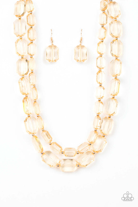 brought✽to✽you✽by✽blingflingbykat✽ice-bank-gold-necklace✽paparazzi-accessories