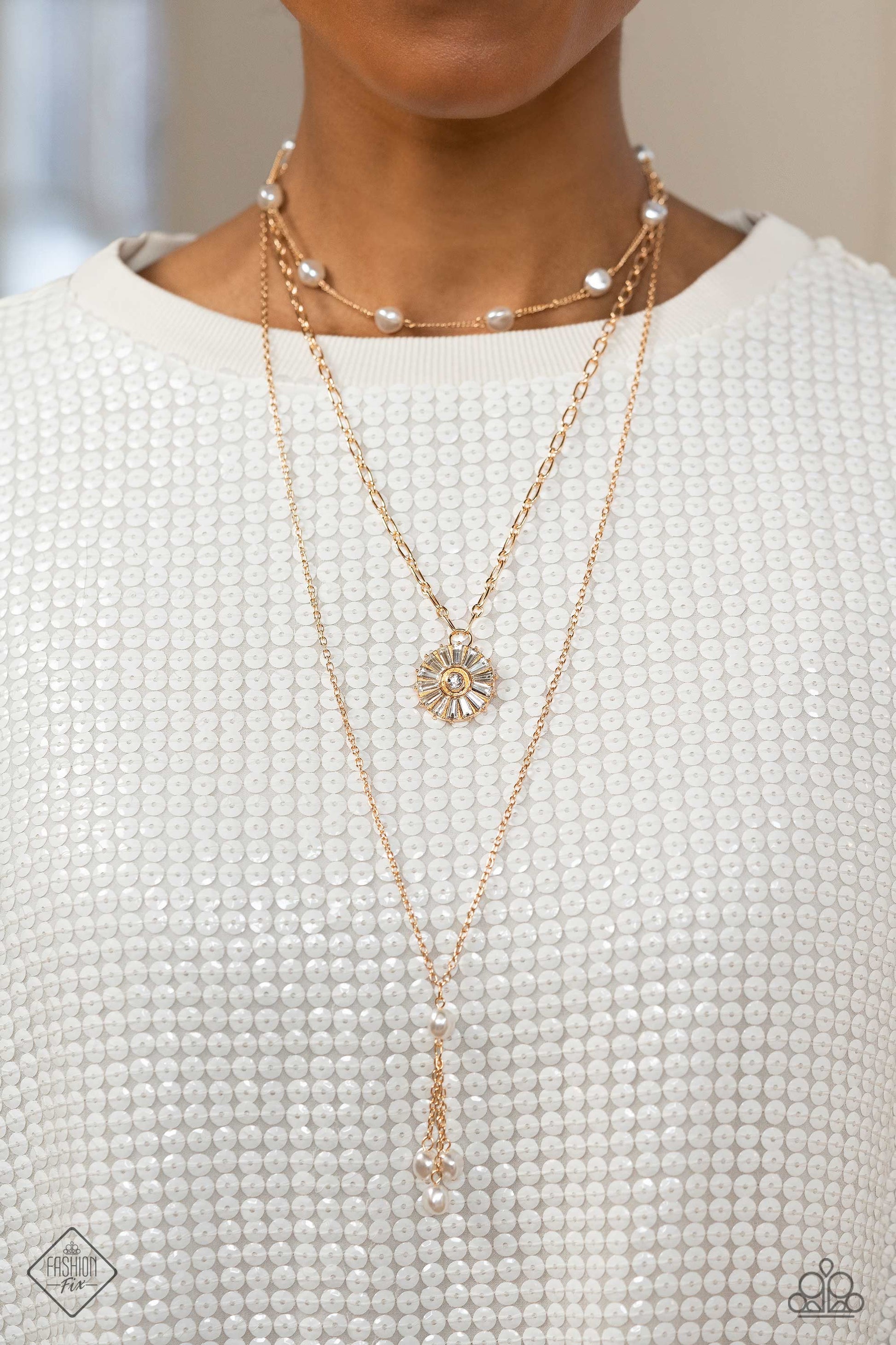 Paparazzi Accessories ❋Audaciously Austen - Gold Necklace❋ Flat Rate Ship $4.50❋ - Image #2