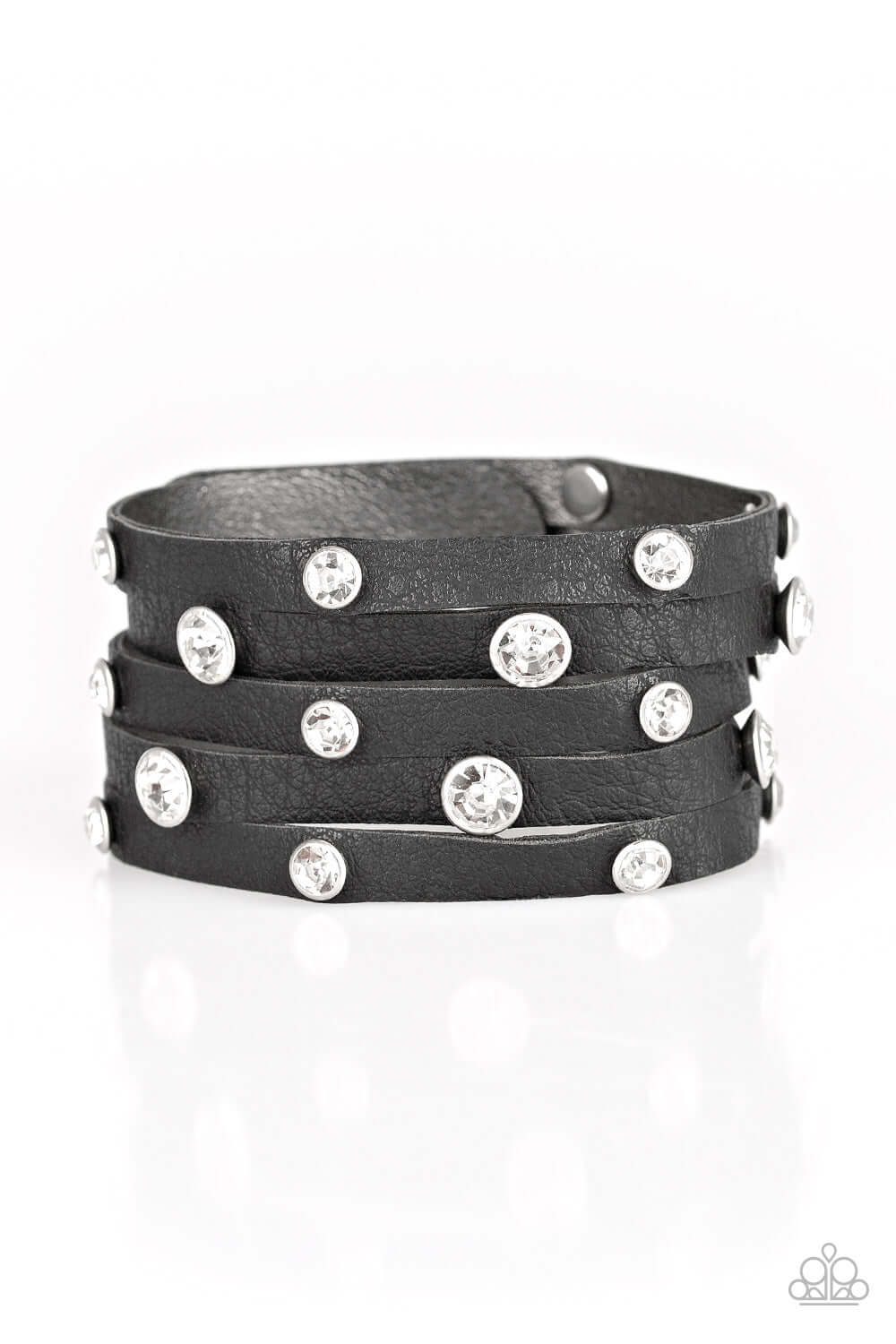 brought✽to✽you✽by✽blingflingbykat✽rhinestone-reputation-black-bracelet✽paparazzi-accessories
