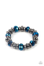 Load image into Gallery viewer, brought-to-you-by-blingflingbykat-power-pose-blue-bracelet-paparazzi-accessories-
