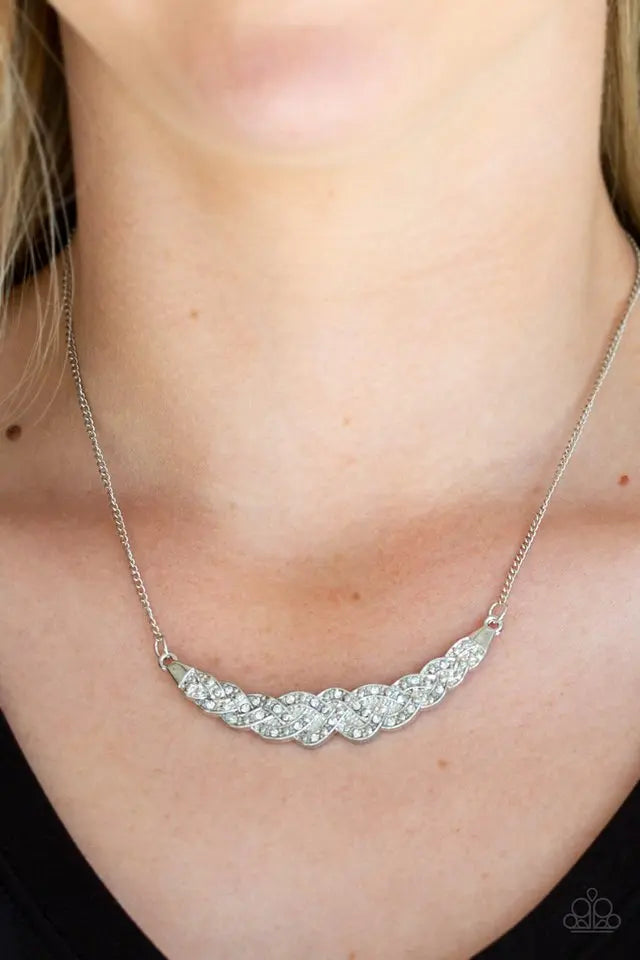 Paparazzi Accessories ❋Whatever Floats Your YACHT - White Necklace❋ Flat Rate Ship $4.50❋ - Image #2
