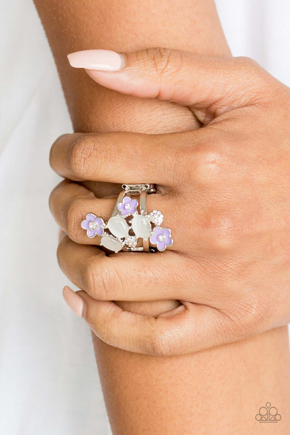 Paparazzi Accessories ✽ Daisy Delight - Purple Ring✽Flat Rate Ship $4.50✽ - Image #2