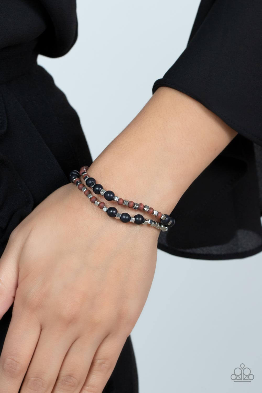 Paparazzi Accessories ❋Backcountry Beauty - Black Bracelet❋ Flat Rate Ship $4.50❋ - Image #2