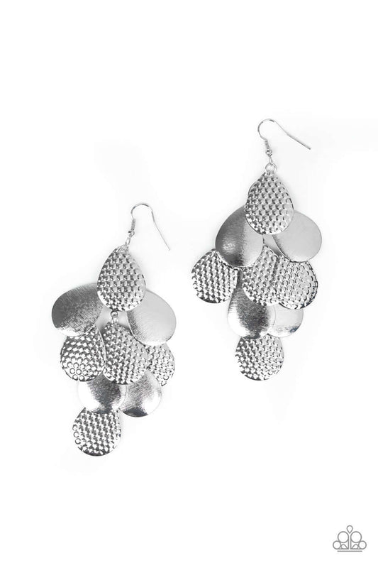 brought✽to✽you✽by✽blingflingbykat✽chime-time-silver-earrings✽paparazzi-accessories