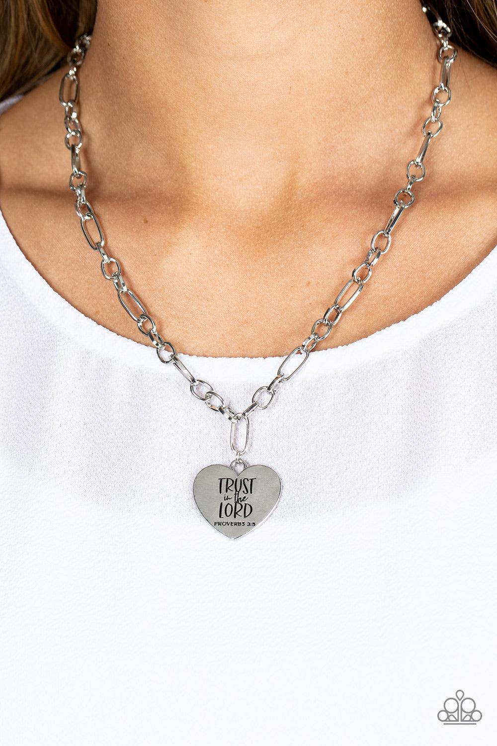 Paparazzi Accessories ❋Perennial Proverbs - Silver Necklace❋ Flat Rate Ship $4.50❋ - Image #2