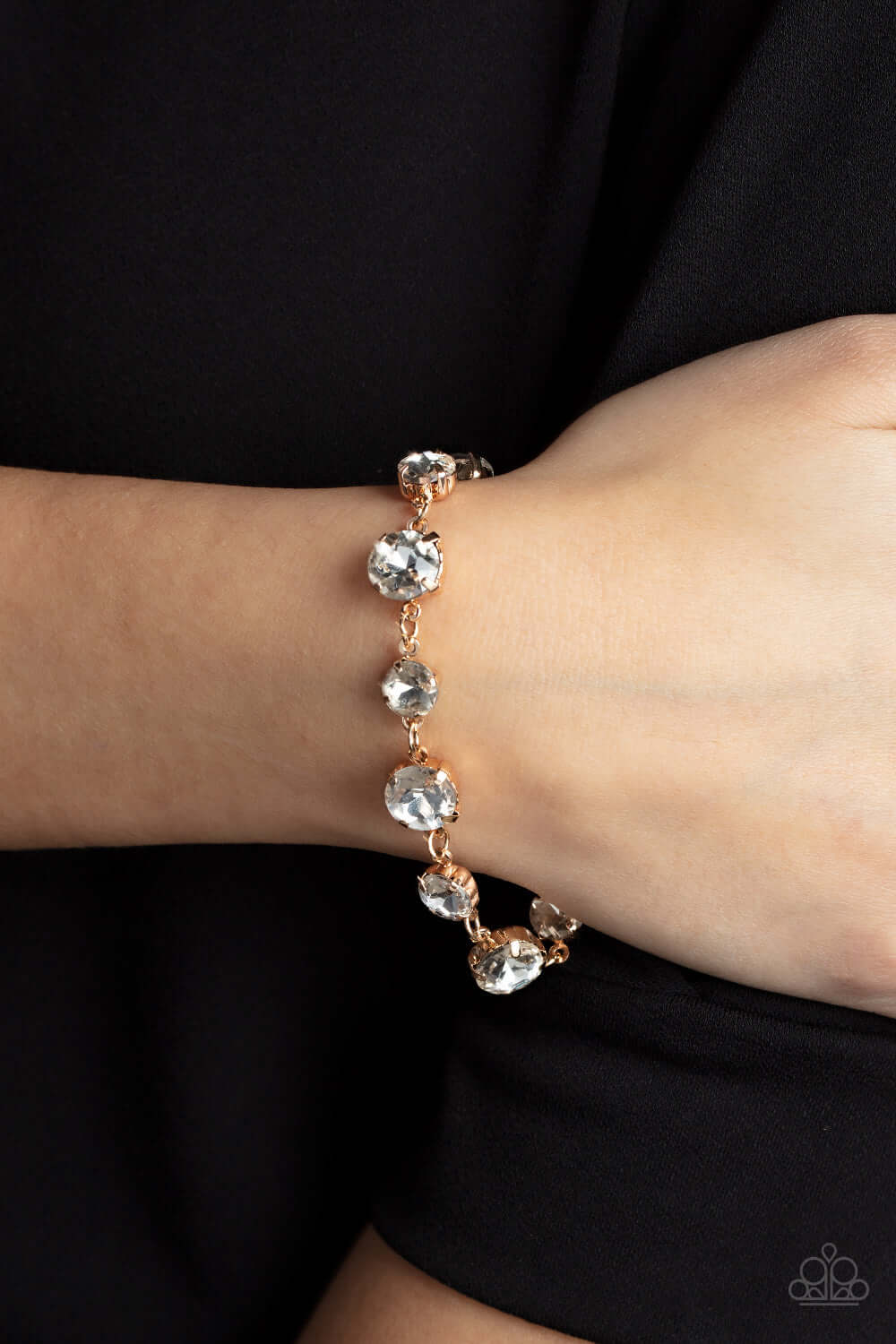 Paparazzi Accessories ❋Bippity Boppity BLING - Gold Bracelet❋ Flat Rate Ship $4.50❋ - Image #2