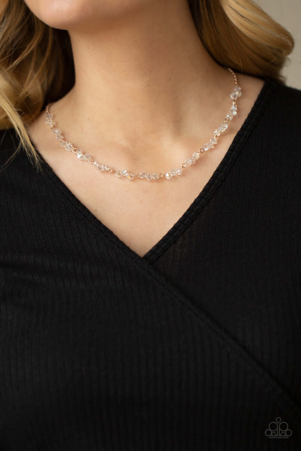 Paparazzi Accessories ✽Incredibly Iridescent - Rose Gold Necklace✽Flat Rate Ship $4.50✽ - Image #2