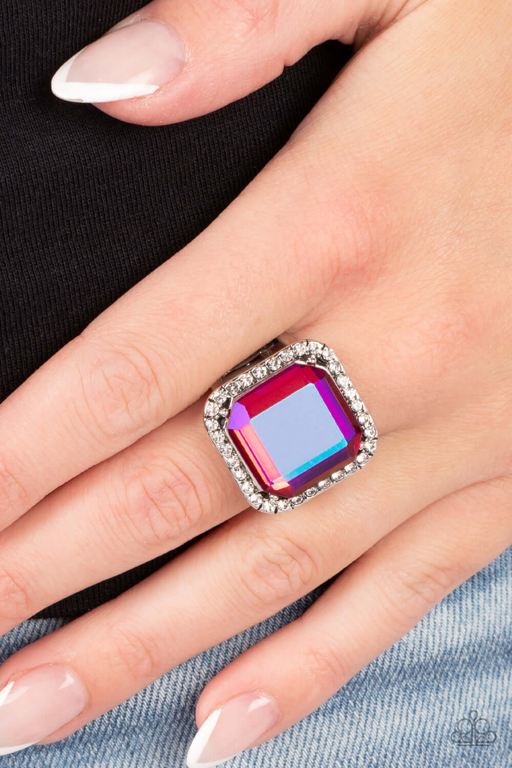 Paparazzi Accessories ❋Slow Burn - Pink Ring❋ Flat Rate Ship $4.50❋ - Image #2